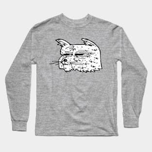 Cat with colic Long Sleeve T-Shirt